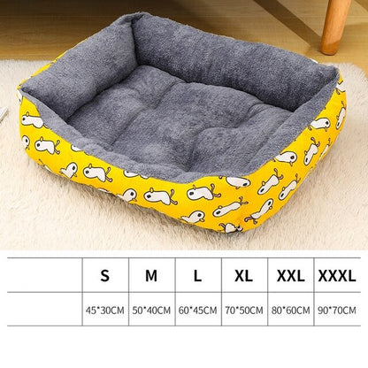 Pet Dog Cat Bed Mat Large Dog Sofa Bed Warm Pet Nest Kennel for Small Medium Large Dogs Puppy Kitten plus Size Sleeping Mattress