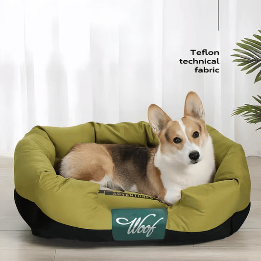 Taffeta Soft Double-Side Pet Cat Dog Bed Cushion House Sofa Kennel Soft Dog Cat Warm Bed Pet Blanket Accessories Medium Kennel