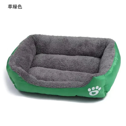 Pet Large Dog Bed Warm House Candy-Colored Square Nest Pet Kennel for Small Medium Large Dogs Cat Puppy plus Size Dog Baskets