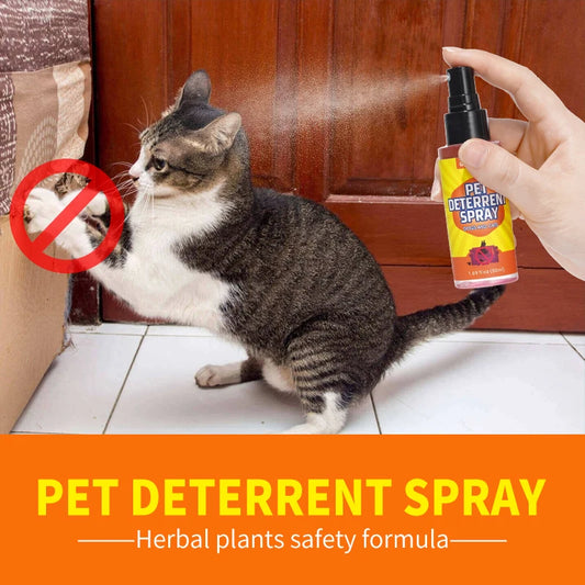 Cat Scratch Deterrent Spray Natural Scratching Training Aid Spray No Stimulation Orange Fragrance Sofa Furniture Protectors