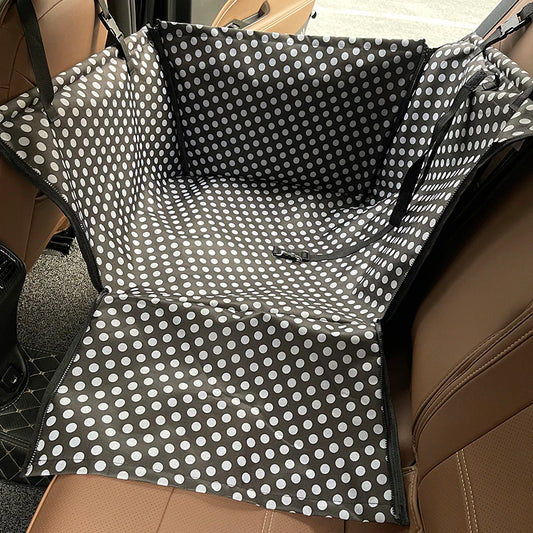 Pet Carriers Dog Car Seat Cover Carrying for Dogs Cats Mat Blanket Rear Back Hammock Protector Transportin Perro