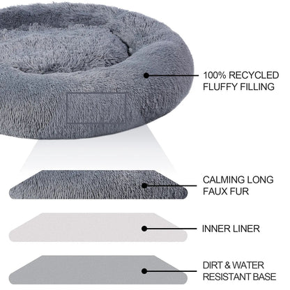 King Dog Bed Sofa Basket Dog Beds Fun Washable Removable Dog House Long Luxe Plush Outdoor Large Pet Cat Dog Bed Warm Mat Sofa